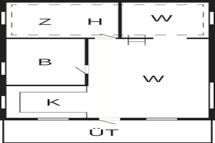 4 persoons vakantie huis in Hovborg-By Traum-Plattegrond