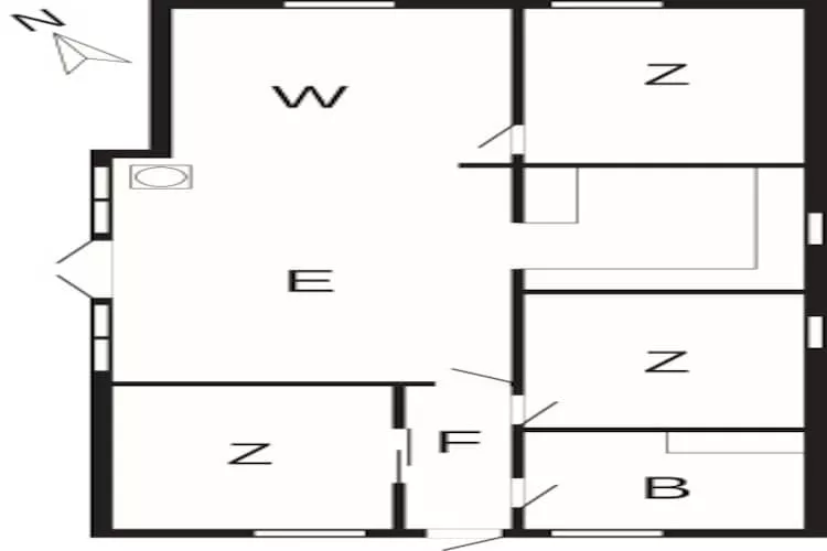 6 persoons vakantie huis in Ansager-By Traum-Plattegrond