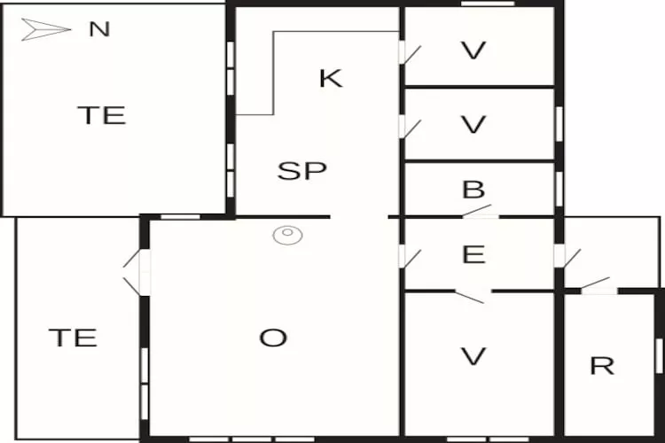 5 persoons vakantie huis in Strandby-By Traum-Plattegrond