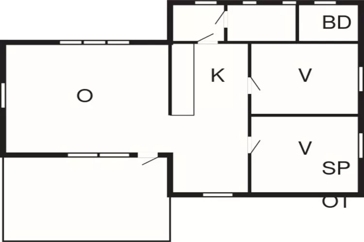 4 persoons vakantie huis in VEBERÖD-By Traum-Plattegrond
