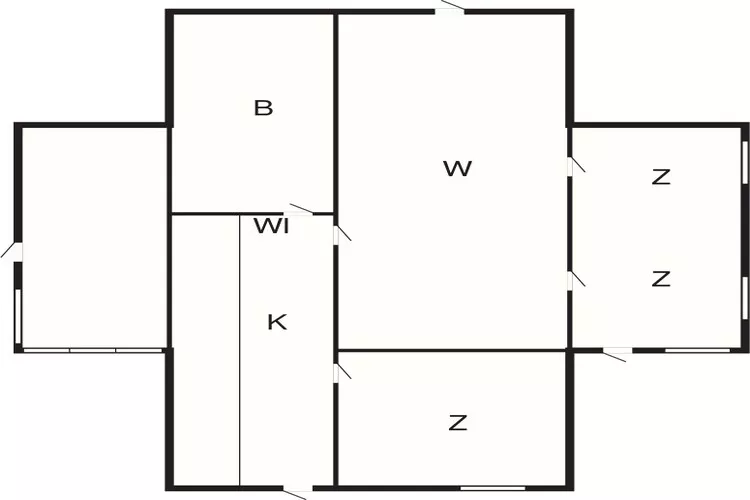 4 persoons vakantie huis in Allingåbro-By Traum-Plattegrond