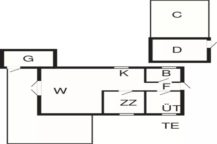 5 persoons vakantie huis in Rødby-By Traum-Plattegrond