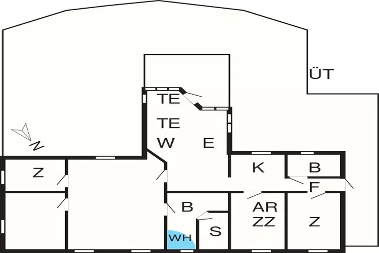 10 persoons vakantie huis in Væggerløse-By Traum-Plattegrond