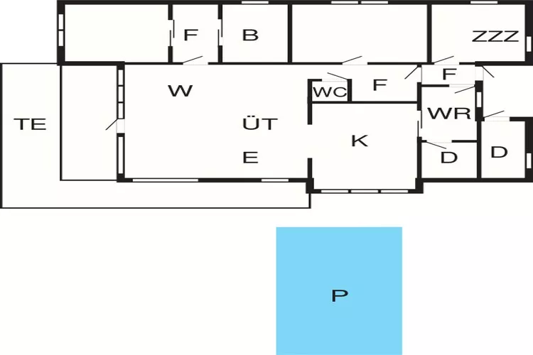 6 persoons vakantie huis in SANDANE-By Traum-Plattegrond
