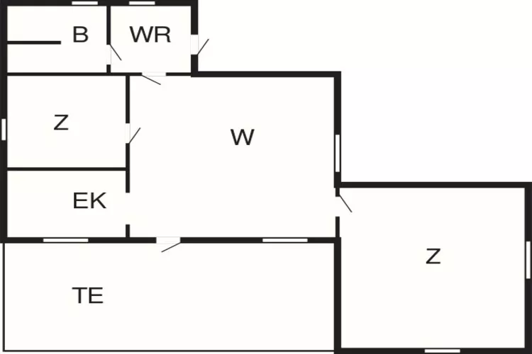 4 persoons vakantie huis in HENÅN-By Traum-Plattegrond
