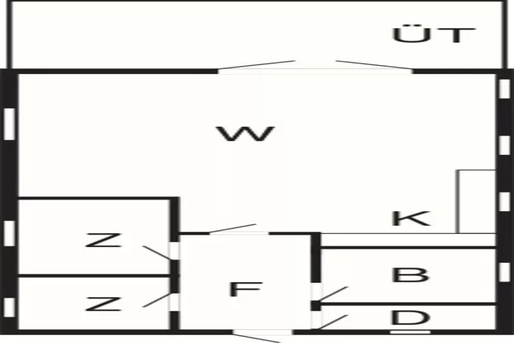4 persoons vakantie huis in Fårvang-By Traum-Plattegrond