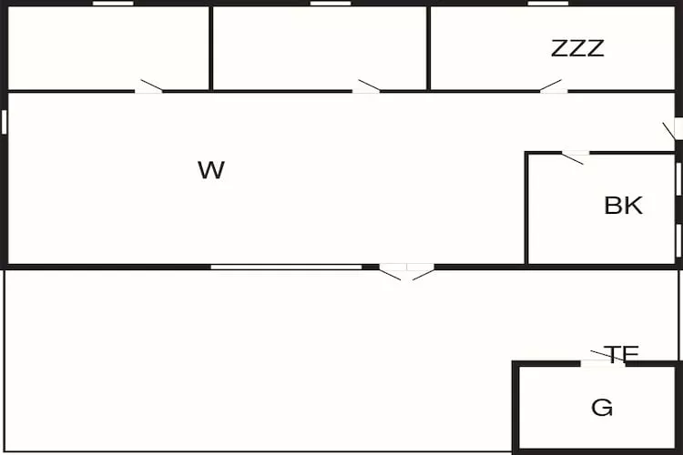 6 persoons vakantie huis in Nexø-By Traum-Plattegrond