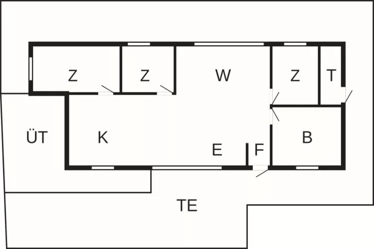 7 persoons vakantie huis in Hadsund-By Traum-Plattegrond