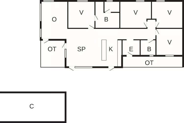 10 persoons vakantie huis in Vinderup-By Traum-Plattegrond
