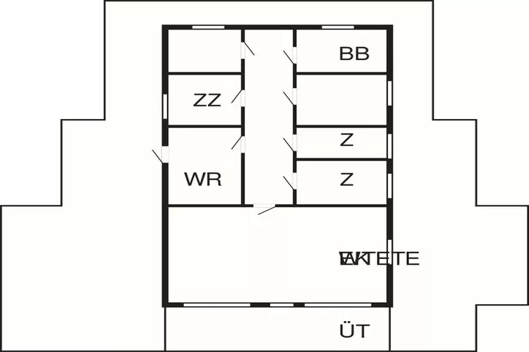 8 persoons vakantie huis in Hurup Thy-By Traum-Plattegrond