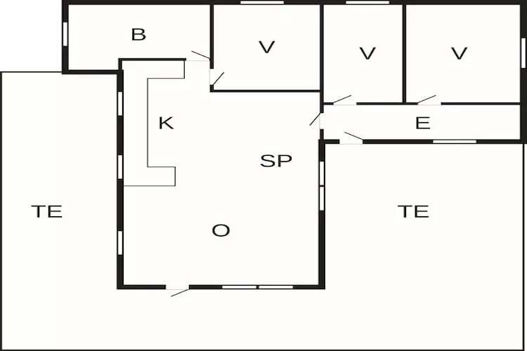 6 persoons vakantie huis in Tarm-By Traum-Plattegrond