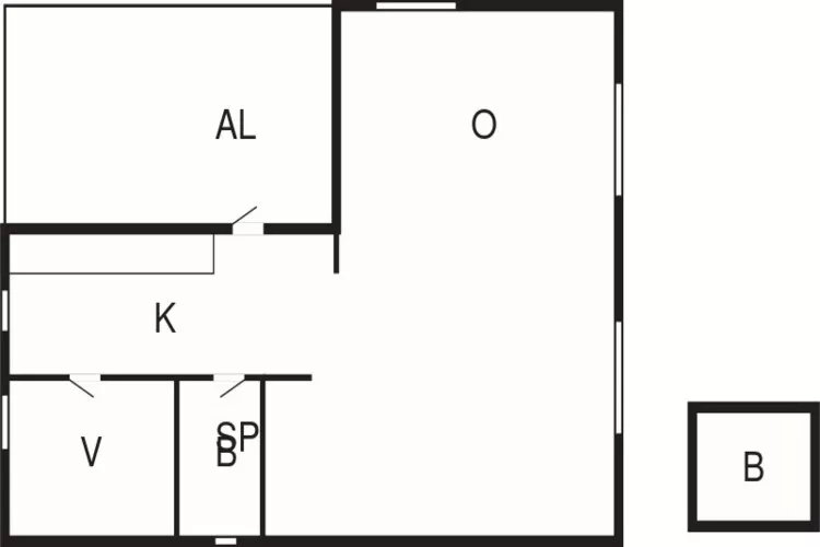 4 persoons vakantie huis in LJUSDAL-By Traum-Plattegrond