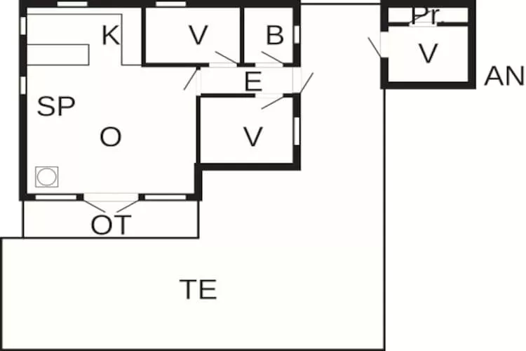 6 persoons vakantie huis in Ålbæk-By Traum-Plattegrond