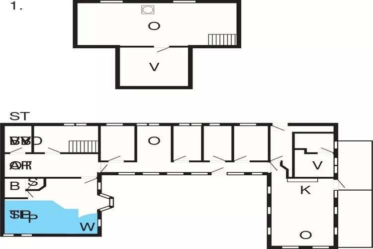 16 persoons vakantie huis in Skjern-By Traum-Plattegrond