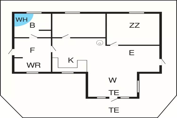 4 persoons vakantie huis in Rønne-By Traum-Plattegrond