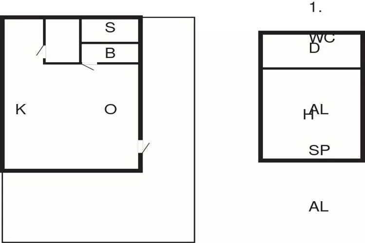 4 persoons vakantie huis in PÅRYD-By Traum-Plattegrond