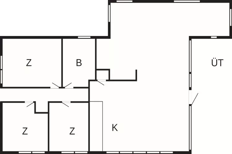 6 persoons vakantie huis in Ålbæk-By Traum-Plattegrond