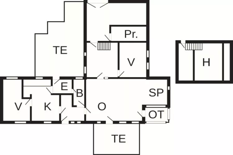 8 persoons vakantie huis in Løkken-By Traum-Plattegrond