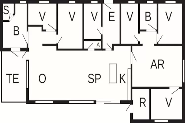 14 persoons vakantie huis in Ebeltoft-By Traum-Plattegrond