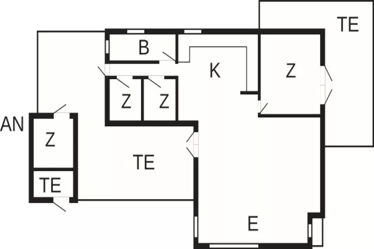 6 persoons vakantie huis in Sæby-By Traum-Plattegrond
