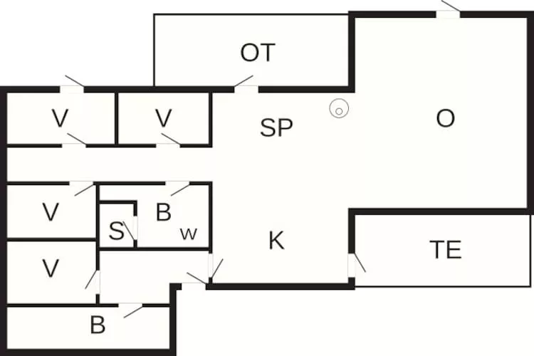 12 persoons vakantie huis in Løgstør-By Traum-Plattegrond