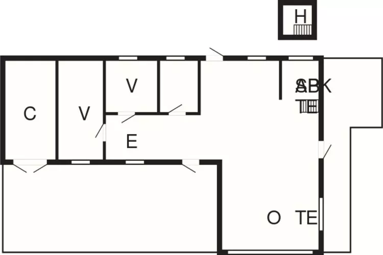 6 persoons vakantie huis in Farsø-By Traum-Plattegrond