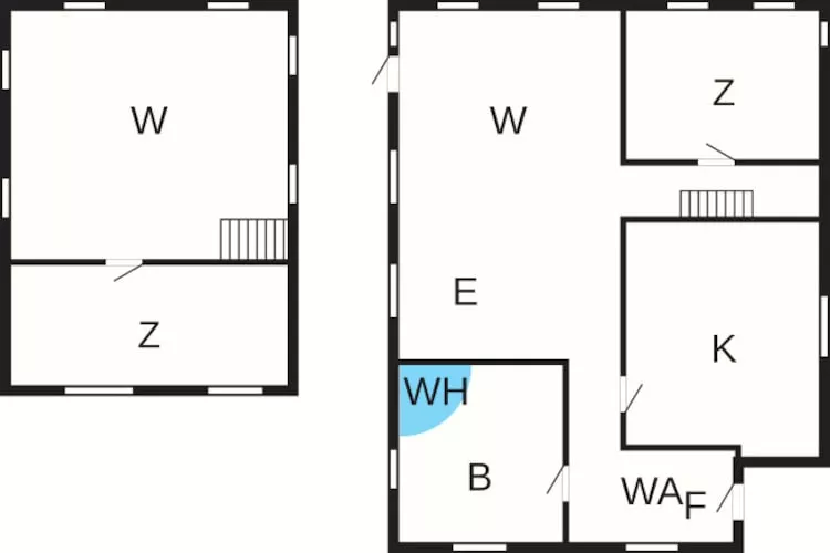 6 persoons vakantie huis in Humble-By Traum-Plattegrond