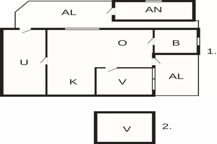 7 persoons vakantie huis in SÖLVESBORG-By Traum-Plattegrond