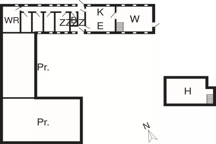 12 persoons vakantie huis in Thisted-By Traum-Plattegrond