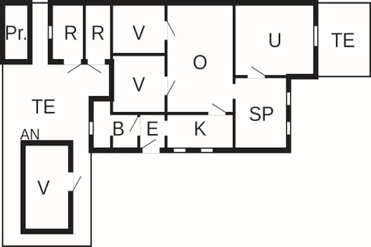 6 persoons vakantie huis in Sjølund-By Traum-Plattegrond