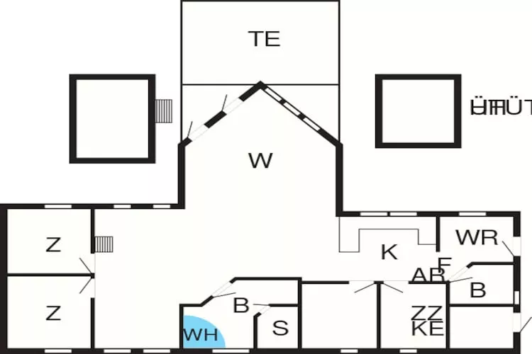8 persoons vakantie huis in Brovst-By Traum-Plattegrond
