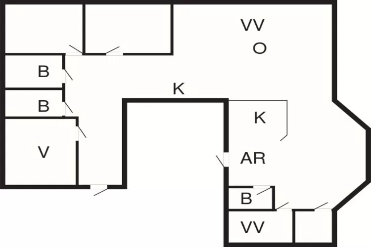 10 persoons vakantie huis in Farsø-By Traum-Plattegrond