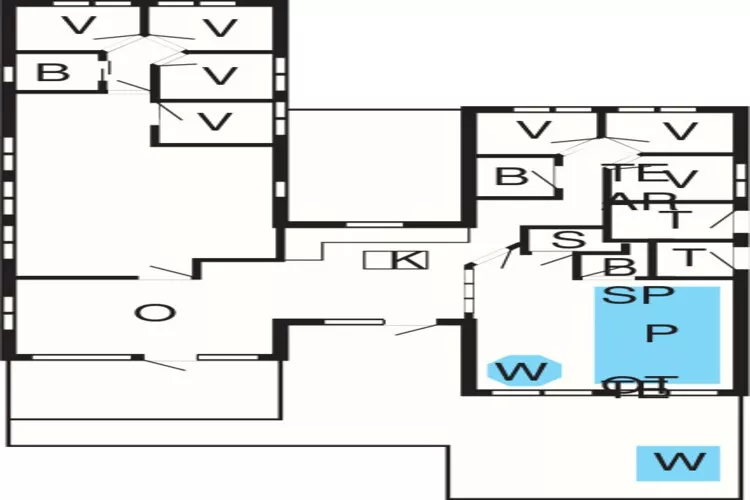 Luxe retraite voor 18 -- By Traum Ferienwohnungen-Plattegrond