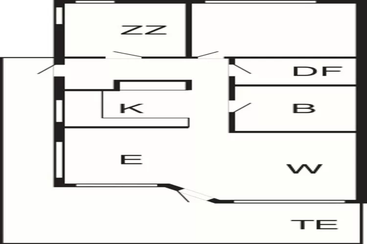 6 persoons vakantie huis in Tranekær-By Traum-Plattegrond