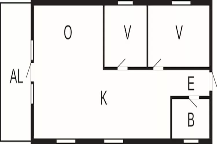 4 persoons vakantie huis in SÖLVESBORG-By Traum-Plattegrond