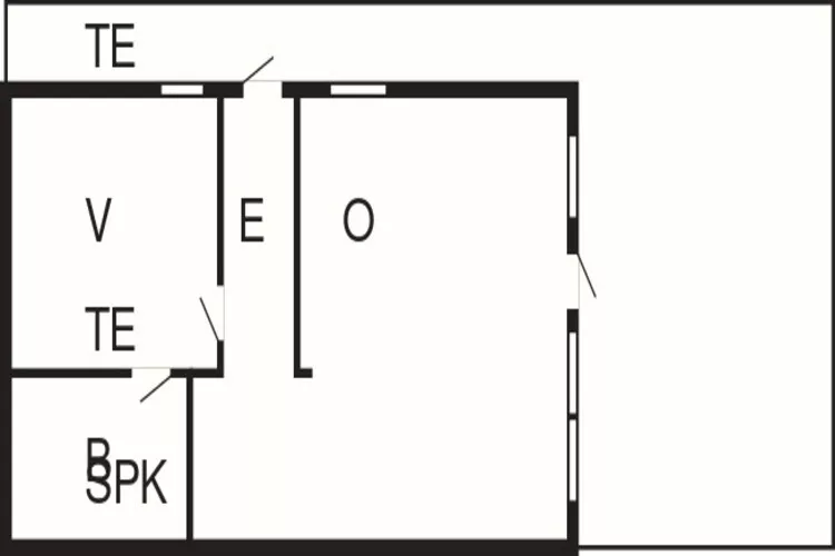 4 persoons vakantie huis in Allinge-By Traum-Plattegrond
