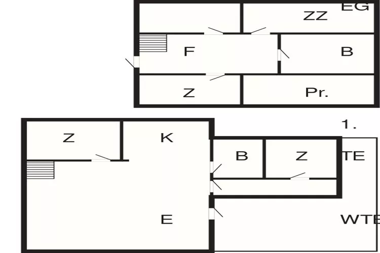 10 persoons vakantie huis in Stathelle-By Traum-Plattegrond