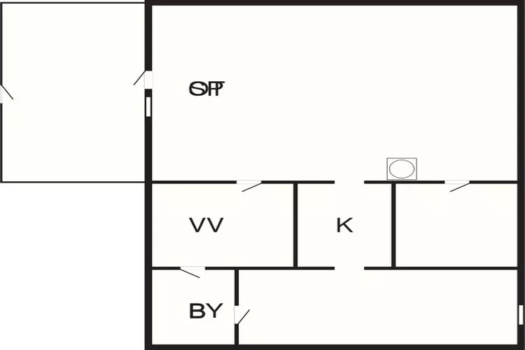 4 persoons vakantie huis in Odder-By Traum-Plattegrond