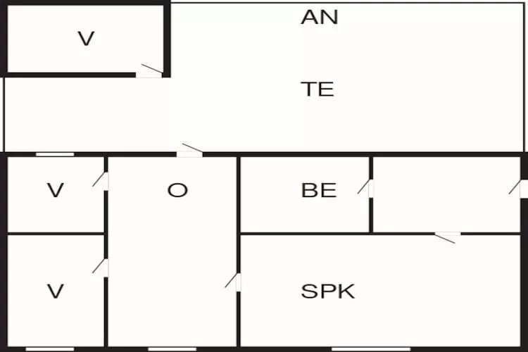 6 persoons vakantie huis in Otterup-By Traum-Plattegrond