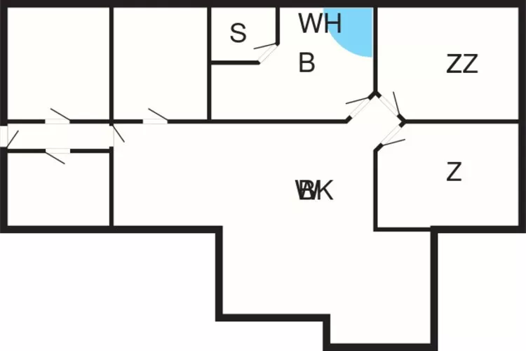 Luxe retraite bij Kramnitze -- By Traum Ferienwohnungen-Plattegrond