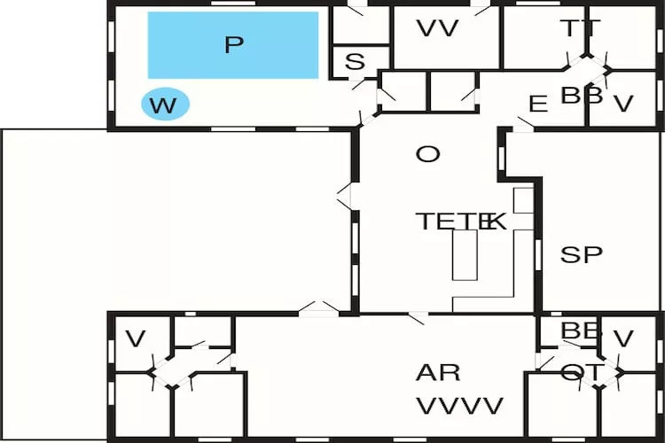 Luxe strand retraite -- By Traum Ferienwohnungen-Plattegrond