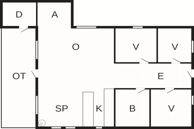 8 persoons vakantie huis in Højslev-By Traum-Plattegrond