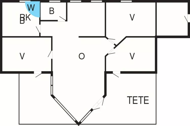 6 persoons vakantie huis in Ansager-By Traum-Plattegrond