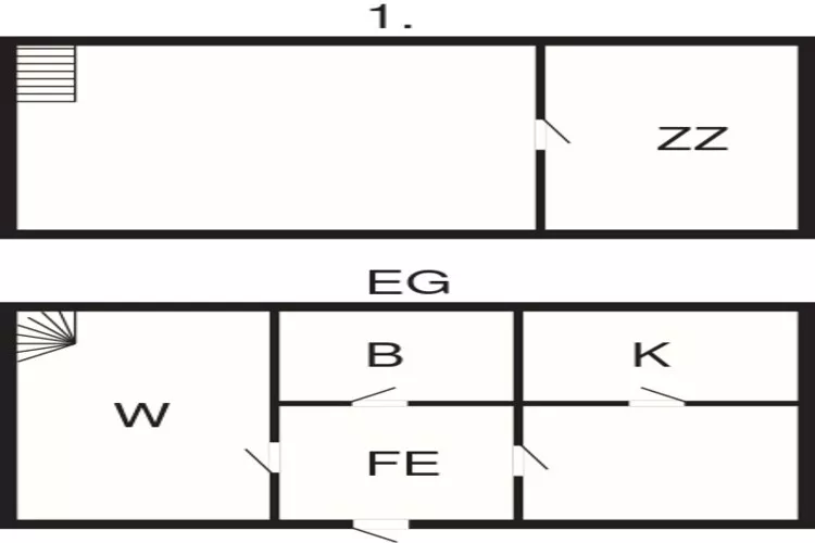 6 persoons vakantie huis in KÖPINGSVIK-By Traum-Plattegrond