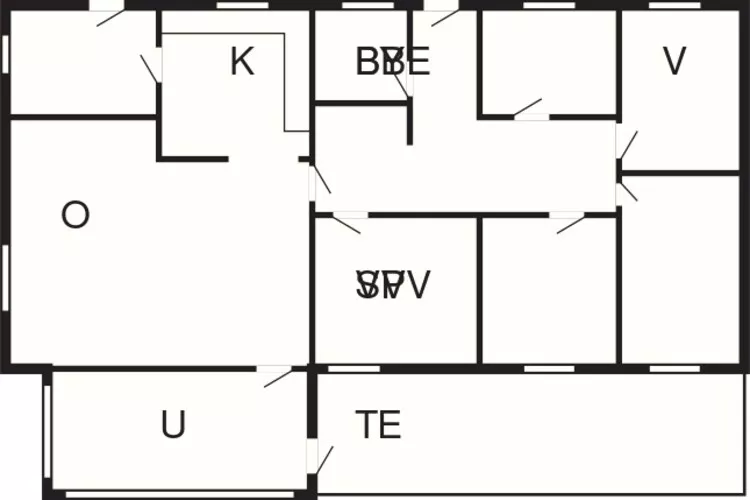 8 persoons vakantie huis in Struer-By Traum-Plattegrond