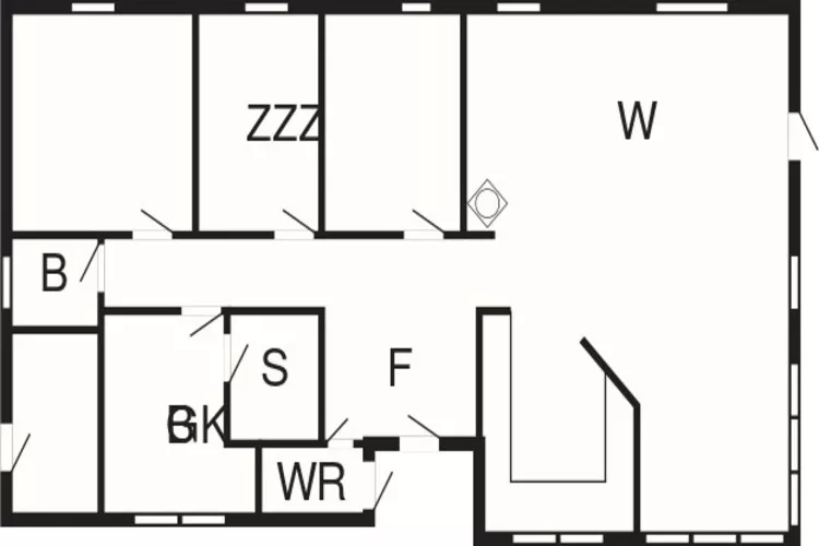 8 persoons vakantie huis in Blokhus-By Traum-Plattegrond