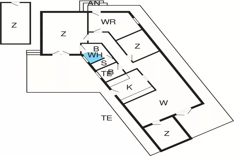 Spannend huis bij de zee -- By Traum Ferienwohnungen-Plattegrond
