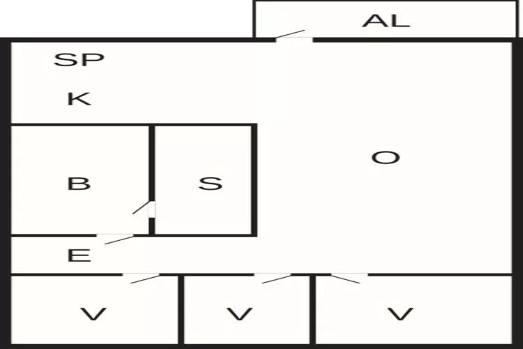 6 persoons vakantie huis in blentarp-By Traum-Plattegrond