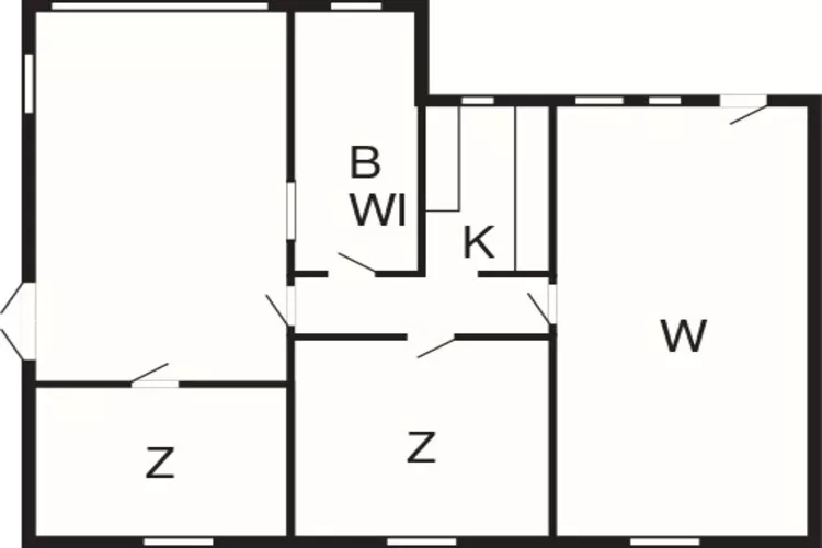 6 persoons vakantie huis in Glesborg-By Traum-Plattegrond