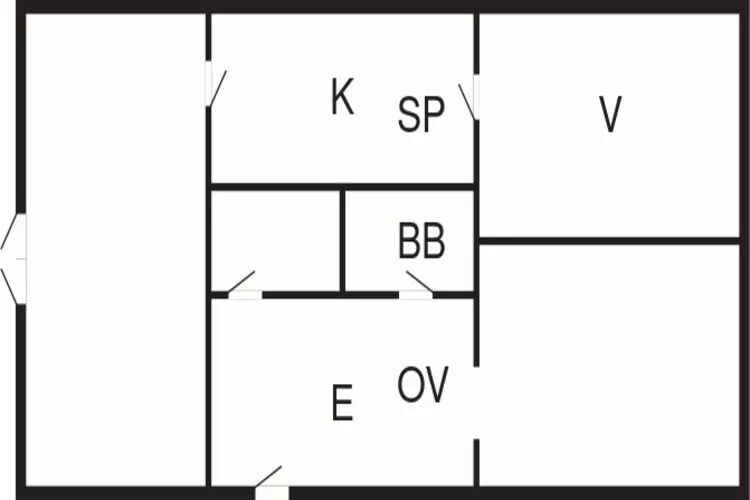 4 persoons vakantie huis in Rudkøbing-By Traum-Plattegrond